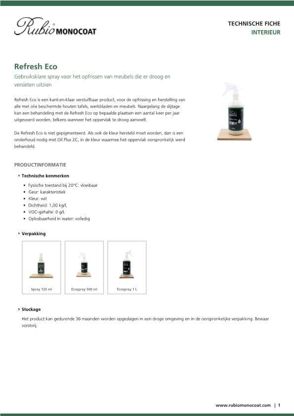 TDS Refresh Eco - NL