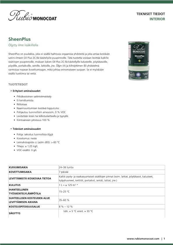 TDS SheenPlus - FI