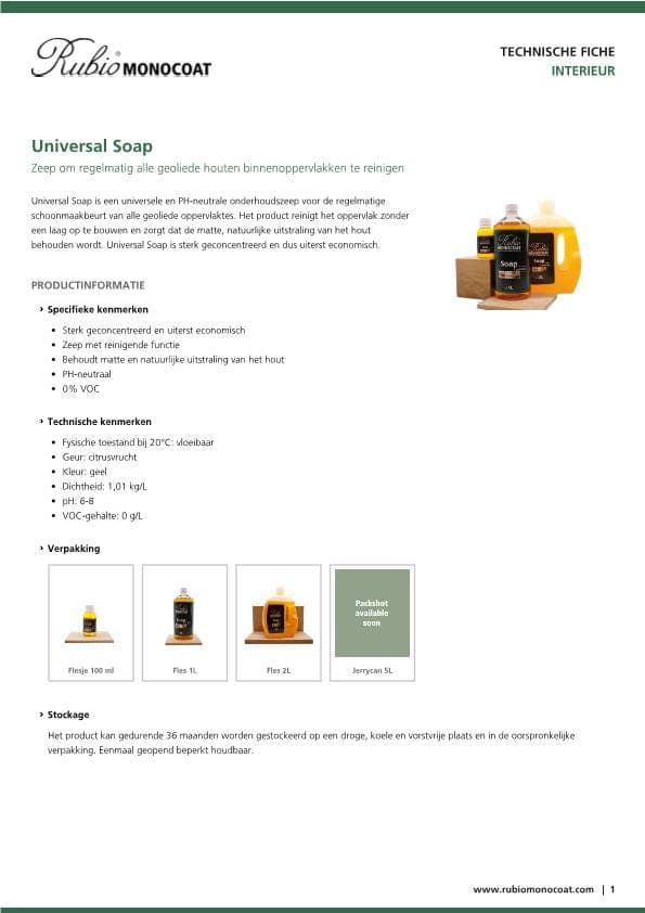 TDS Universal Soap - NL