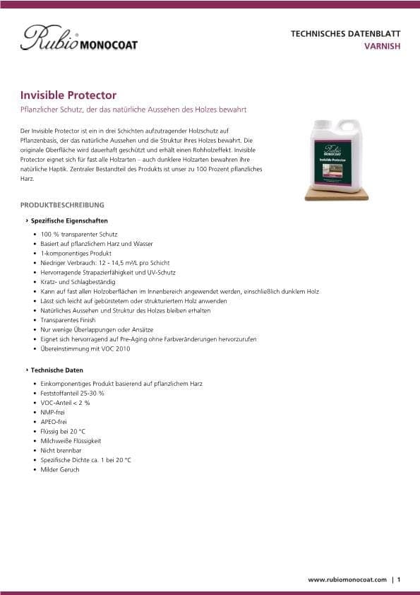 TDS Invisible Protector - DE