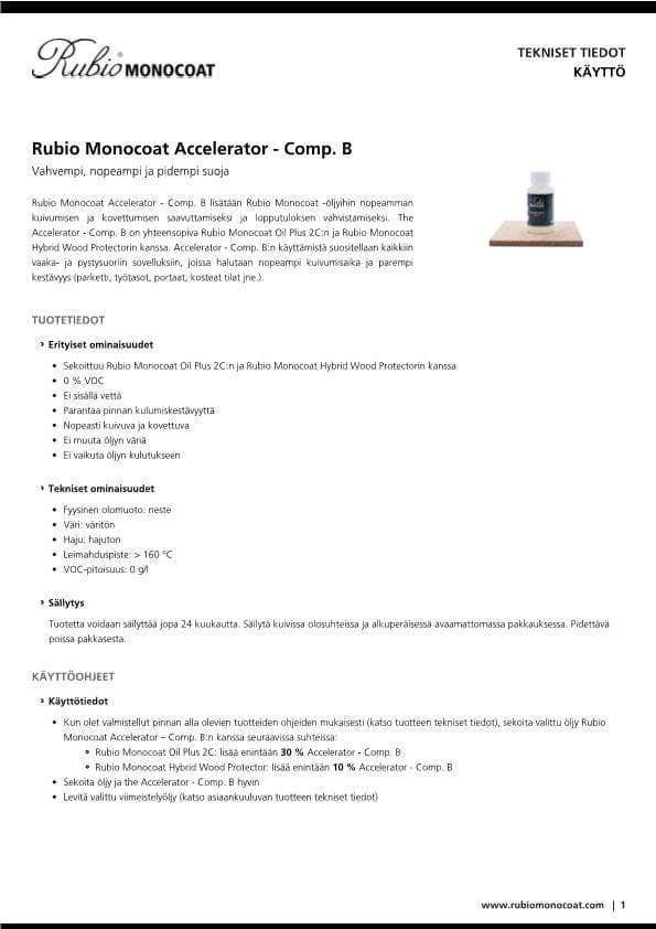 TDS Accelerator Comp B - FI