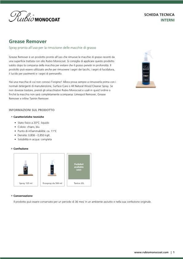 TDS Grease Remover - IT