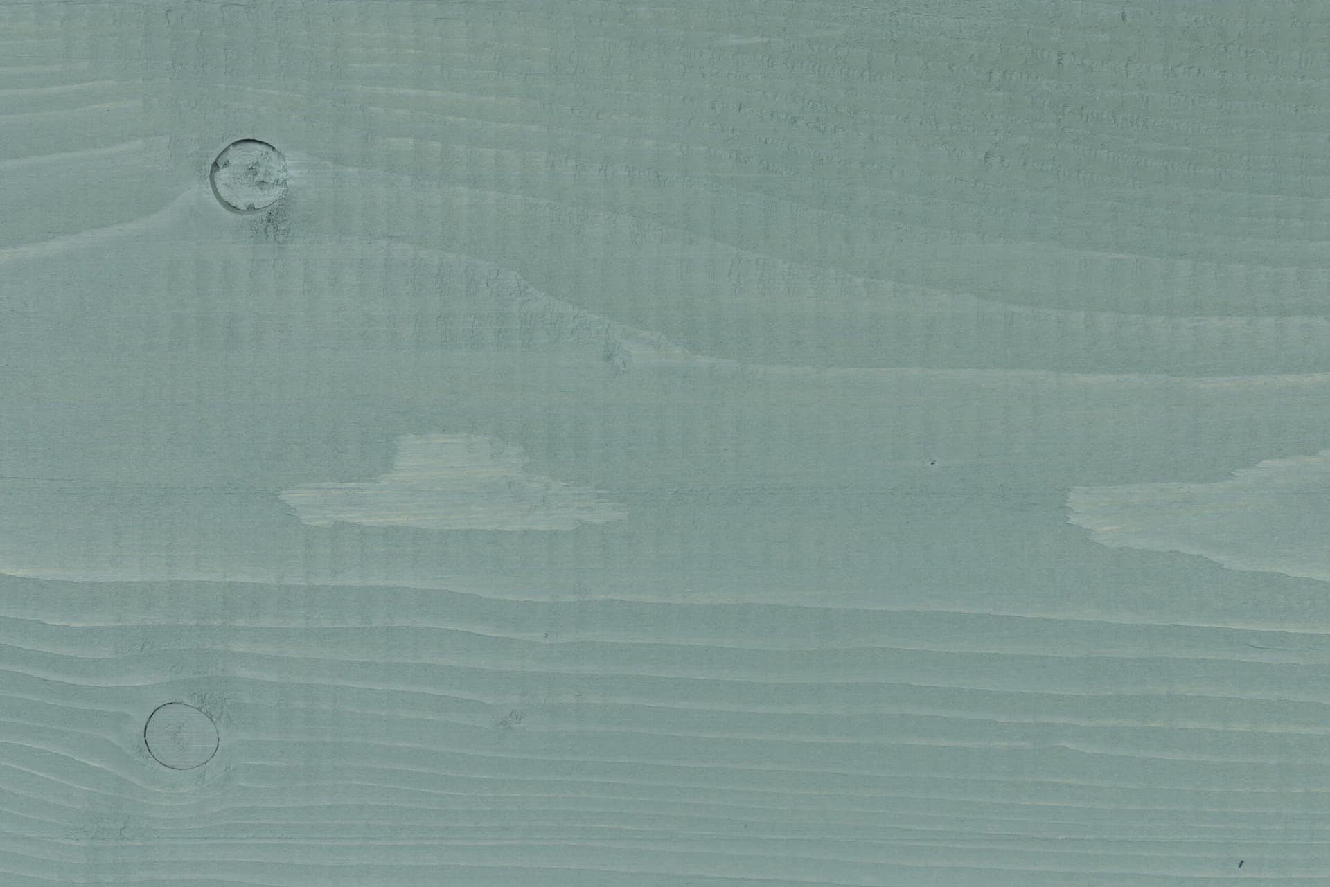 Quiet Green colour swatch on wood