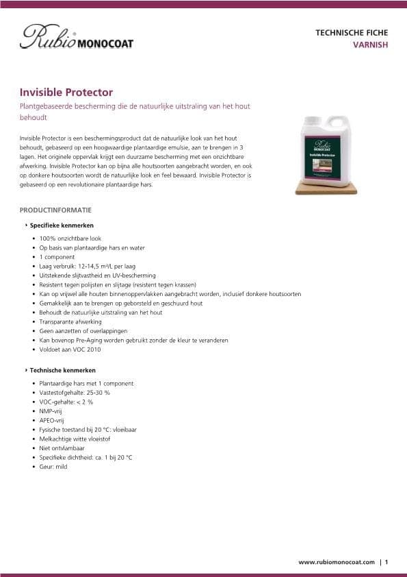 TDS Invisible Protector - NL