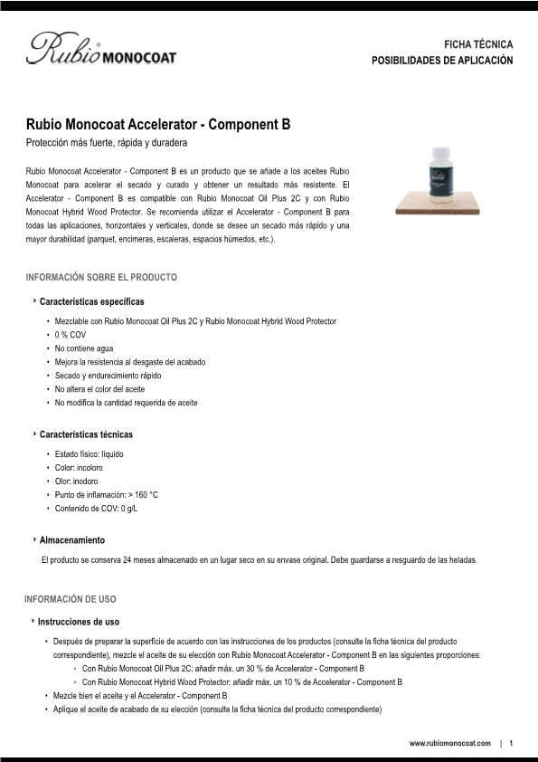 TDS Accelerator Comp B - ES