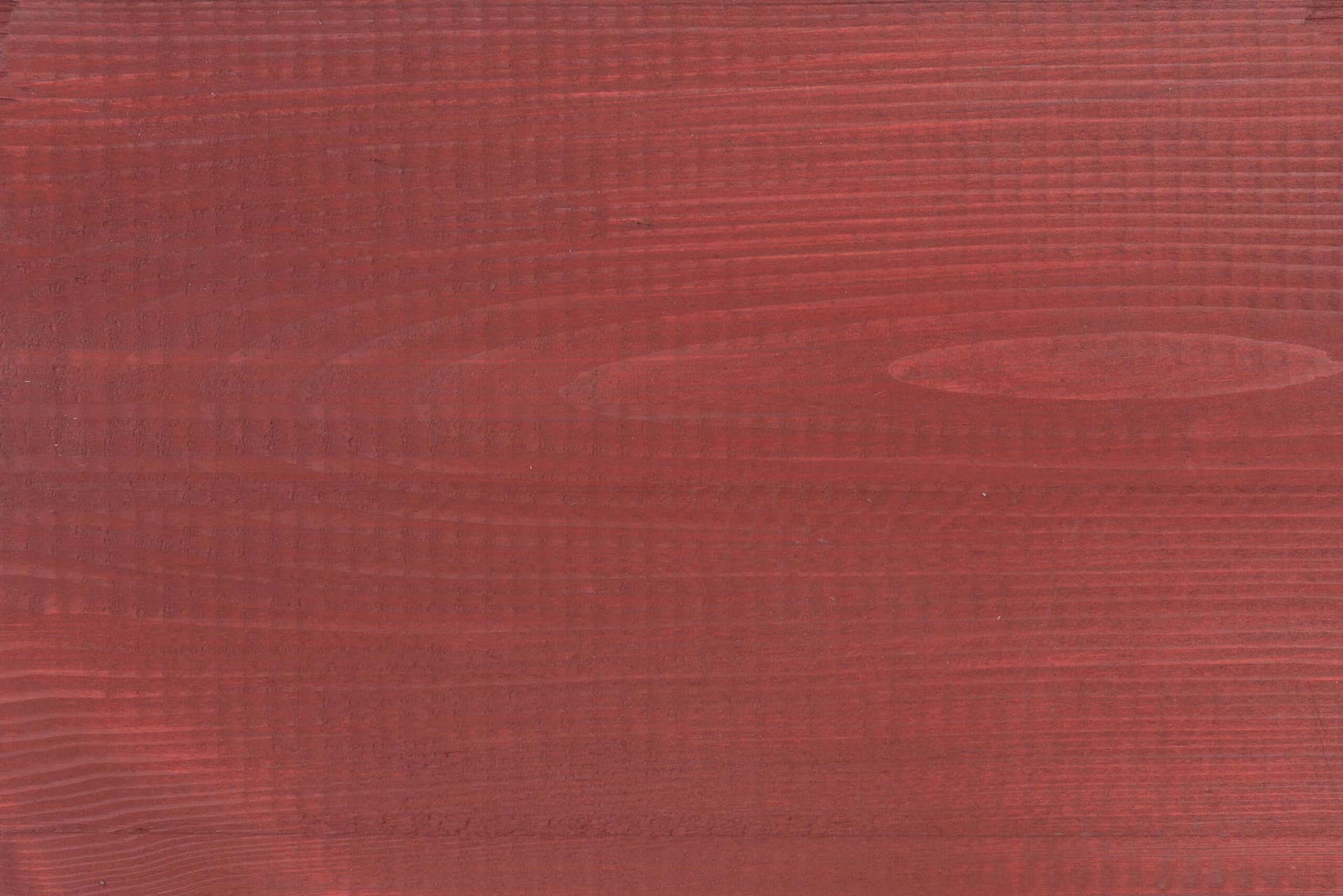 Swedish Red colour swatch on wood