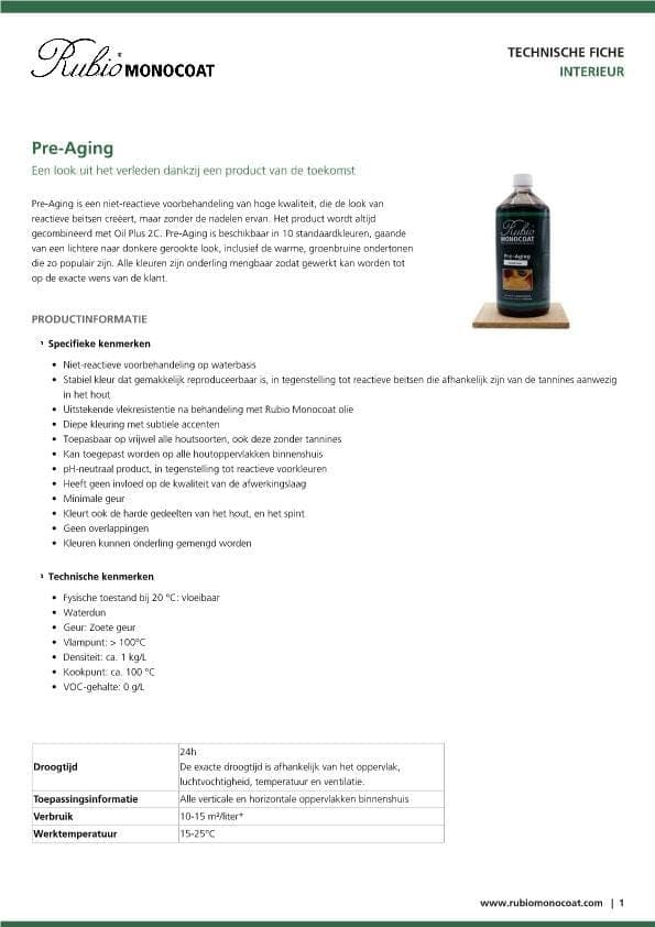 TDS Pre-Aging - NL