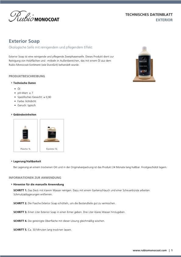 TDS Exterior Soap - DE