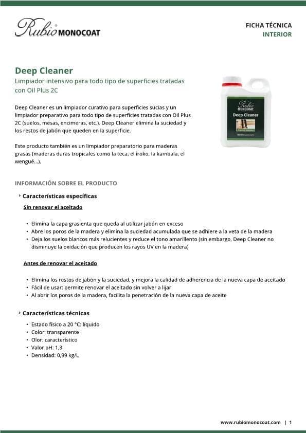 TDS Deep Cleaner - ES