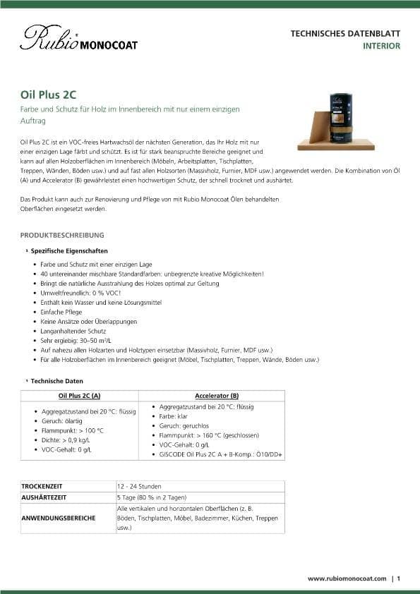 TDS Oil Plus 2C - DE