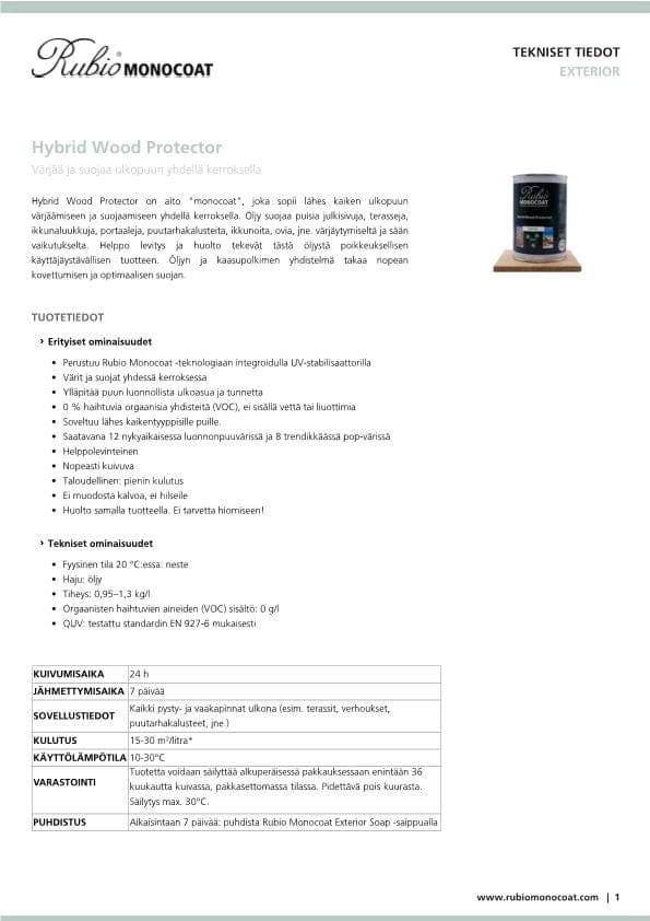 TDS Hybrid Wood Protector - FI