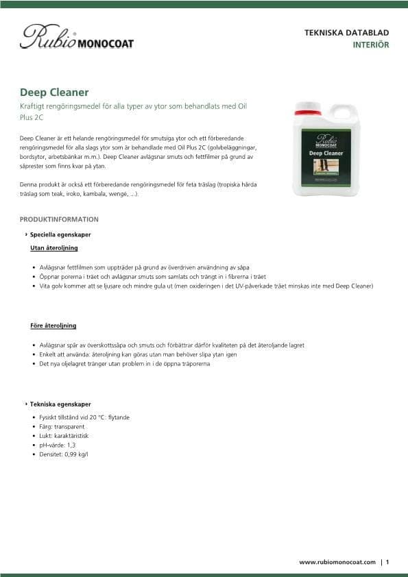 TDS Deep Cleaner - SE