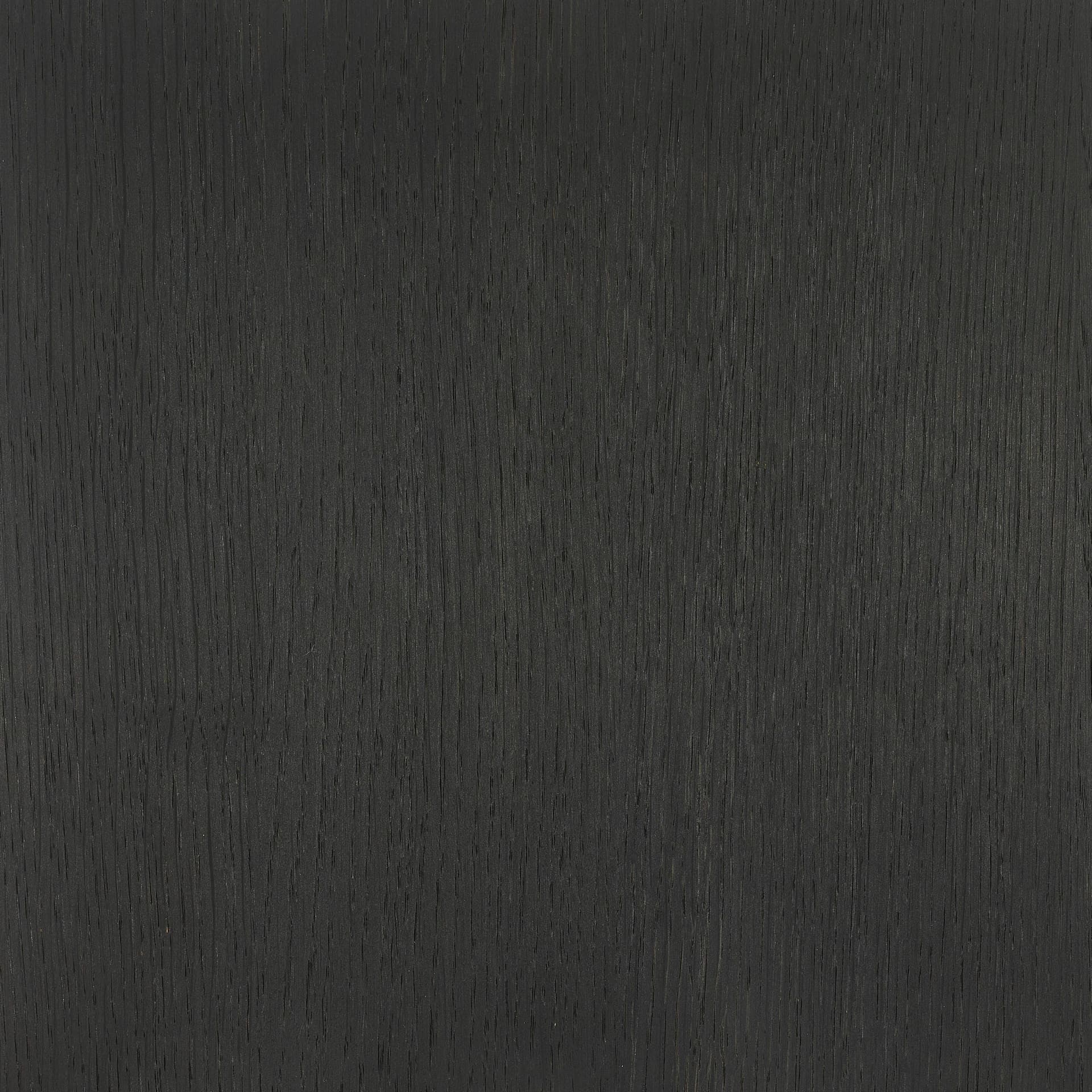Jet Black colour swatch on wood