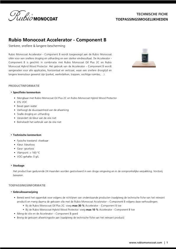 TDS Accelerator Comp B - NL
