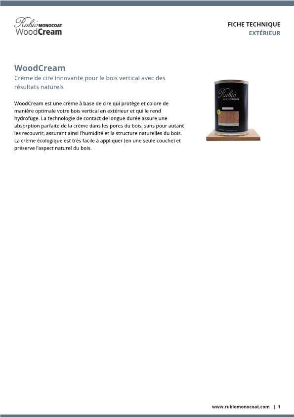 TDS WoodCream - FR
