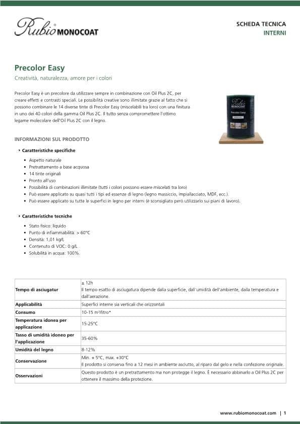 TDS Precolor Easy - IT