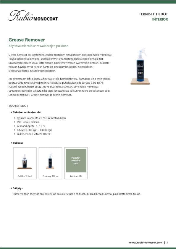TDS Grease Remover - FI