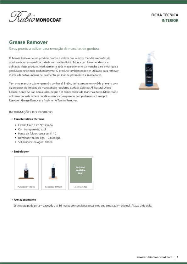 TDS Grease Remover - PT