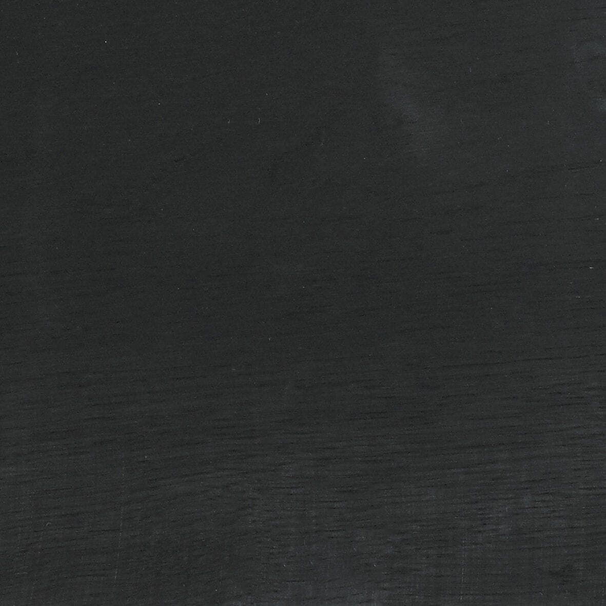 Intense Black colour swatch on wood