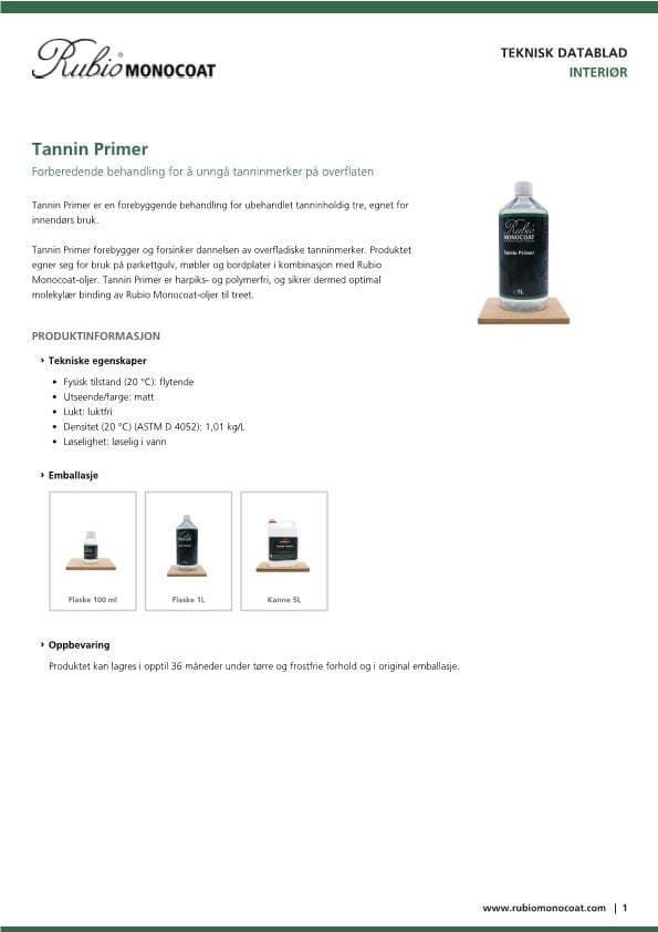 TDS Tannin Primer - NO
