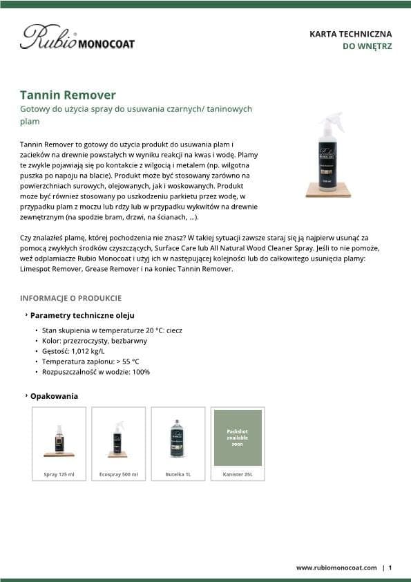 TDS Tannin Remover - PL