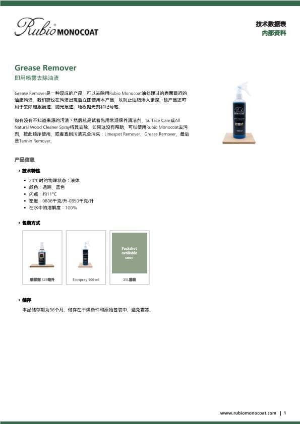 TDS Grease Remover - CH