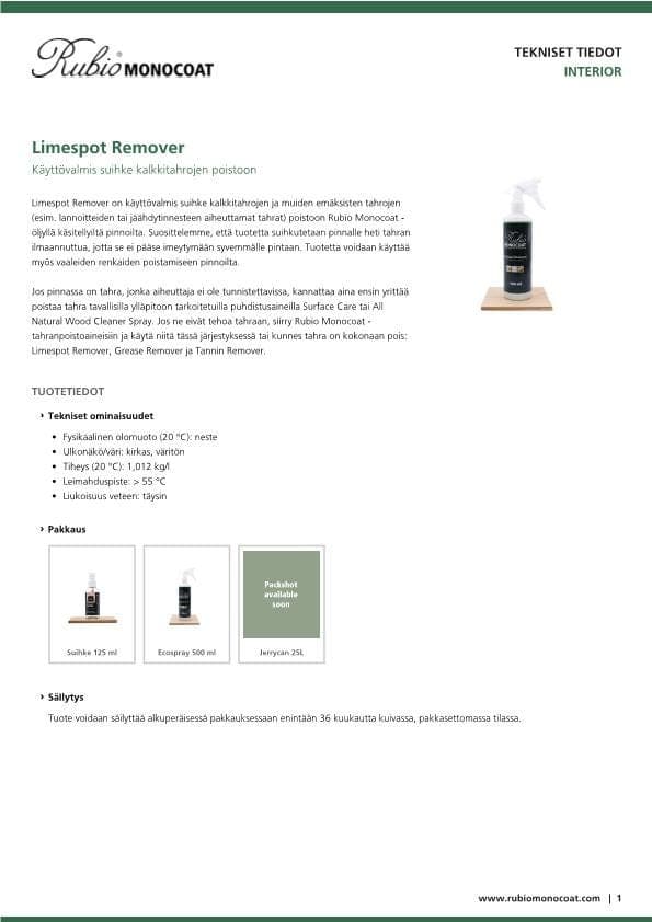 TDS Limespot Remover - FI