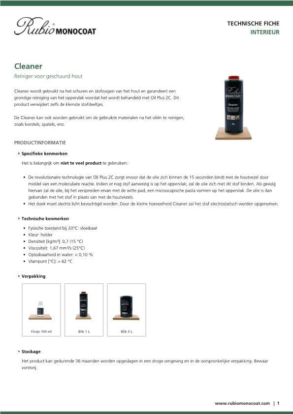 TDS Cleaner - NL