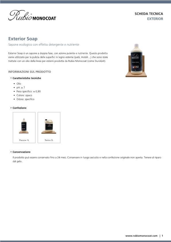 TDS Exterior Soap - IT