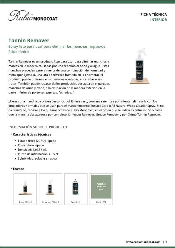 TDS Tannin Remover - ES