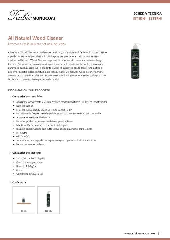 TDS All Natural Wood Cleaner - IT